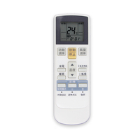 ES-AC038-R AC Télécommande 433kHz Longueur d'onde infrarouge 950 +-50nm pour GODREJ Climatiseur Télécommande NOUVEAU ABS 14 touches