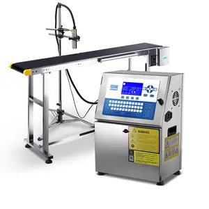 2022 Good Selling Inject Printing Machine Date Code Automatic Cij Inkjet Printer or EXP Date