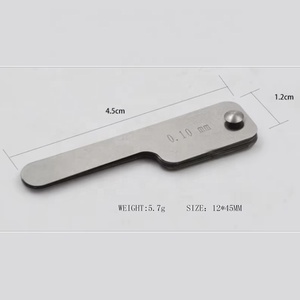 Alat Ukur Interproksimal Gigi, Penggaris Pengukur Gigi, Sistem IPR Resiprokal, Instrumen Ortodontik Baja Tahan Karat - Product Image 3