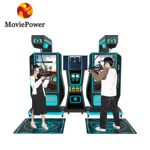 Équipement de zone de jeu Moviepower, simulateur de tir en réalité virtuelle 9D, machine de jeu d'arcade, parc d'attractions, jeu de réalité virtuelle - Product Image 1
