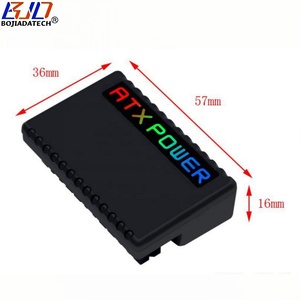 Adaptador de Corriente <span class=keywords><strong>RGB</strong></span> <span class=keywords><strong>ATX</strong></span> de <span class=keywords><strong>24</strong></span> Pines Hembra a <span class=keywords><strong>24</strong></span> Pines Macho de 90 Grados al por Mayor en Stock - Product Image 4