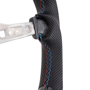 Volante de fibra de carbono <span class=keywords><strong>BMW</strong></span> personalizado, parte superior redonda, parte inferior plana, para volante F30 - Product Image 6