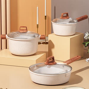 La migliore vendita <span class=keywords><strong>di</strong></span> utensili da cucina <span class=keywords><strong>set</strong></span> tre pezzi padella antiaderente fatta <span class=keywords><strong>di</strong></span> <span class=keywords><strong>pietra</strong></span> <span class=keywords><strong>di</strong></span> riso <span class=keywords><strong>di</strong></span> grano - Product Image 1