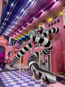 カスタム大規模屋内子供用遊び場キッズ楽しいランドキャッスルファクトリーショッピングモール用直接遊園地設備 - Product Image 2