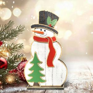 Handmade Garden Wood Christmas Decorations Kit Customizable Outdoor <b>Doll</b> Design for Festive - Product Image 4