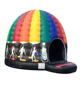 2025 cầu vồng màu Inflatable lâu đài bouncy cho trẻ em bữa tiệc sinh nhật, Inflatable nhảy Bouncer cho trẻ em sân chơi mềm - Product Image 4