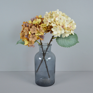 Fleurs artificielles en vrac soie hortensia Arrangements bouquets de mariage décorations fausse flore <span class=keywords><strong>Festival</strong></span> Bar bricolage - Product Image 4