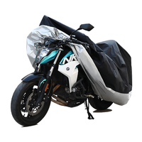 Housse de Moto Personnalisée avec Protection Anti-Poussière, Imperméable, Isolation Thermique et Anti-UV, Disponible en Diverses Tailles avec Options de Logo