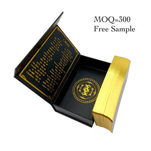 Premium exquisito oro estampado <span class=keywords><strong>Tarot</strong></span> Oracle naipes personalizado impreso ilustrado cubierta guía hecha aplicación familiar - Product Image 2