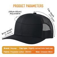 Gorra Snapback con logo de béisbol, gorra personalizada para papá, bordada e impresa, con visera plana, parte trasera de malla transpirable, gorras trucker RTS