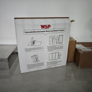 2025 Hete Verkopende Decontaminatieruimte Voor Asbestverwijdering 3 Douches Per Doos - Product Image 6