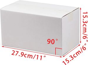 Custom Sizes Sturdy <b>White</b> Small Shipping <b>Boxes</b> Corrugated Paper Mailer Box Cardboard Mailing <b>Boxes</b> Distribution Packaging Box - Product Image 3