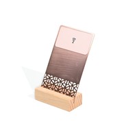 Carte intelligente en métal NFC avec puce personnalisée, couleur optionnelle, cartes RFID en métal pour style professionnel