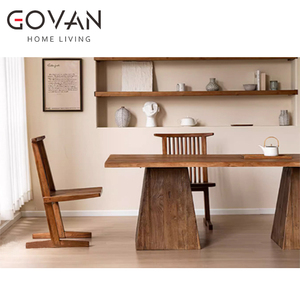 A Unique <strong>Solid</strong> <strong>Wood</strong> Dining Table for a High-end Dining Area - Product Image 4