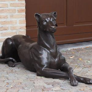 Estatua de Doberman <span class=keywords><strong>Pinscher</strong></span> de <span class=keywords><strong>Tamaño</strong></span> Real, Diseño Personalizado, de Latón Fundido, Decoración de Jardín Exterior, Artesanía de Metal en Bronce Negro Antiguo - Product Image 6