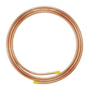Tuyau en cuivre pour climatiseur/réfrigérateur, certifié ISO CE, service de soudage disponible, tailles personnalisables - Product Image 3