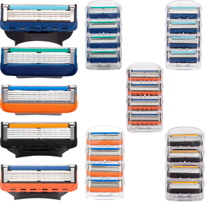 ตลับมีดโกนเหล็กนำเข้าแบบใหม่ ยี่ห้อ ASR ใบมีดโกน 5 ชั้น 5 ใบ - Product Image 1