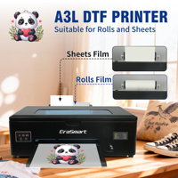 Impresora DTF de Inyección de Tinta Flexible A3, Gran Venta en Estados Unidos, para Impresión Textil en Prendas, Portátil, 2400 DPI, para Camisetas, Sin Impuestos, Envío Económico en 2 a 4 Días