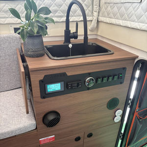 Camper 4x4 tout-terrain avec auvent TV, <span class=keywords><strong>pour</strong></span> 4 personnes, léger, imperméable, moderne, remorque de voyage extensible - Product Image 5