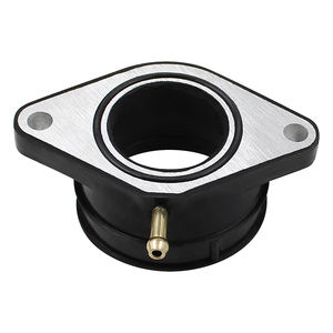 Interfaz de carburador de goma para <span class=keywords><strong>Yamaha</strong></span> YBR250 <span class=keywords><strong>YBR</strong></span> 250 cc, accesorios de motocicleta, colector de admisión - Product Image 1