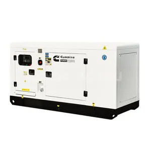 Generator daya 35 kva 40kw 50kva diesel kedap suara genset hening dengan Cummins Mesin digunakan untuk darurat