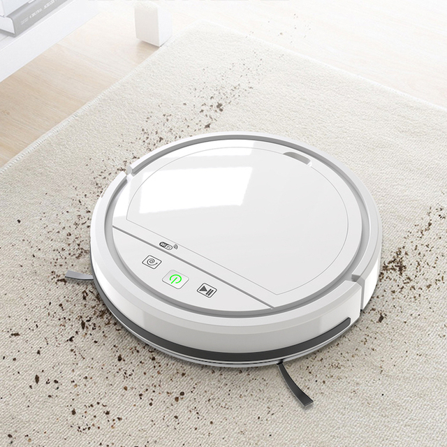 2026 Trending Tuya App Smart Robot Vacuum Cleaner 2500Pa Suction Auto-Charging Robotic Sweeper