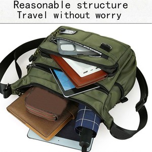 <span class=keywords><strong>Sac</strong></span> <span class=keywords><strong>Bandoulière</strong></span> <span class=keywords><strong>Homme</strong></span> Imperméable Oxford, Affaires Décontracté, Résistant, Multi-Poches - Product Image 2
