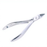Prix d'usine, coupe-ongles professionnel de haute qualité, courbé, durable, en acier inoxydable, pour salon de manucure et pédicure, à mâchoires larges