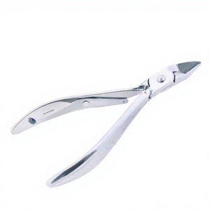 Prix d'usine, coupe-ongles professionnel de haute qualité, courbé, durable, en acier inoxydable, pour salon de manucure et pédicure, à mâchoires larges - Product Image 1