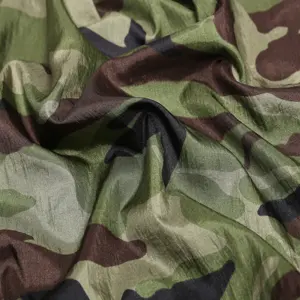 Tela Tejida de Nailon Tafetán 210T 100% Ecológica, Impermeable y Transpirable con Estampado de Camuflaje para Ropa Deportiva, Yoga, Hamaca, Bolsa, Paraguas - Product Image 1
