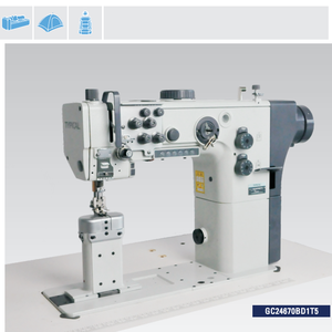 จักรเย็บผ้าแบบตั้งโต๊ะ แขนยาว เย็บผ้าหนา ใช้เข็มคู่ สำหรับงานเย็บผ้าขนาดใหญ่ แบบตั้งโปรแกรมได้ - Product Image 2