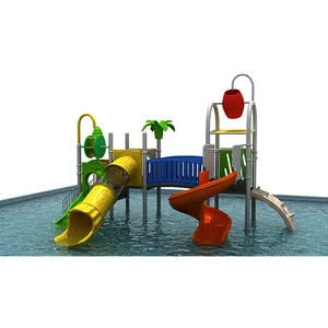 슬라이드 아이 미끄러짐과 활주 수영장 물 운동장 플라스틱 물 미끄럼 JMQ-18175B 를 가진 옥외 물 수영장