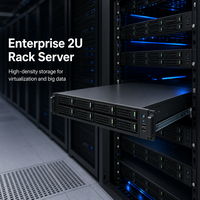 Server Rak 2U Dual Intel Xeon Scalable 8 Slot Drive 2.5 Inch Hot Swap DDR4 ECC PSU Redundant untuk Pusat Data