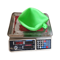 Bouée gonflable en PVC durable et résistante aux UV pour le ski nautique, couleur vert brillant, pour lac ou rivière