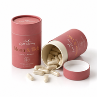 Emballages personnalisés biodégradables, boîtes, tubes en papier kraft de qualité alimentaire, emballages pour capsules de compléments alimentaires