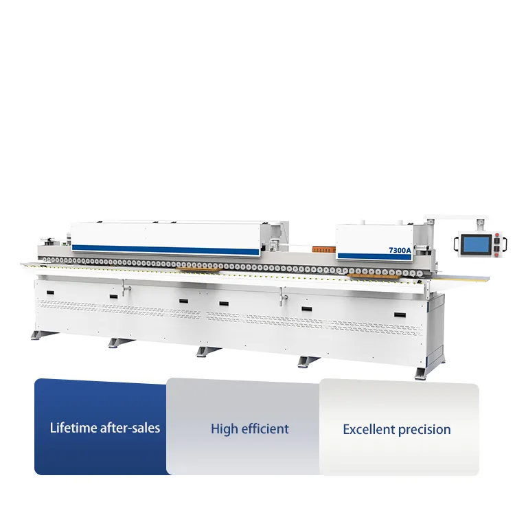 45 Degrees Soft Forming J C Type Automatic Pre-milling Edge Banding Machine For Hand-Less Cabinet Furniture