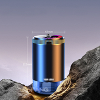 Spray automatique de désodorisant de voiture intelligent avec affichage numérique de lumière colorée Charge à 5 vitesses