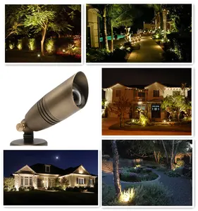 Shingel Mr16 12 Volt Die Cast Brass Outdoor Garden Lighting China Landscape Security Lighting Spot Up Light