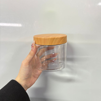 Brosse à dents 89, Bouteille en plastique PET de qualité alimentaire à large ouverture de 1000 ml - Contenant scellé et étanche à l'humidité, conditionnement de 500 ml de qualité alimentaire