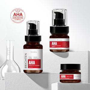 Kit de Soins Visage Anti-Acné OEM 4 Pièces à l'Acide Glycolique et au Squalane – Nettoyage des Pores, Équilibrage du Sébum, Réparation Cutanée – Vente en Gros - Product Image 3