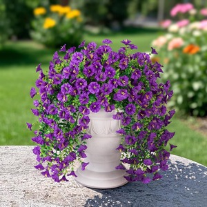Fleurs artificielles de volubilis 69 Mesh, décoration murale pour le bureau et la maison - Product Image 2