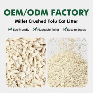 Litière Naturelle en Tofu pour Hamster, Chinchilla, <span class=keywords><strong>Lapin</strong></span>, Cochon d'Inde – Litière en Tofu Broyé Sans Poussière, Anti-Odeur pour Petits Animaux - Product Image 2