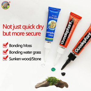 Pegamento de Secado Instantáneo para Acuarios JXY 274 Guo-elephant 50g, para Paisajismo Acuático, Inofensivo, se pueden hacer paquetes OEM para clientes - Product Image 2