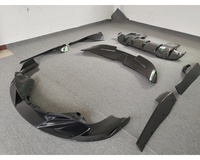 Convient pour McLaren 720S Upgraded Ry Style Carbon Fiber Front and Rear Diffuser Side Skirts and Rear Spoiler Body Kit