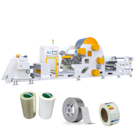 Machine multifonctionnelle de revêtement et de stratification d'autocollants thermofusibles pour la découpe d'étiquettes de composants électroniques