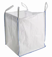 Sacs vrac FIBC remis à neuf pour le recyclage des déchets plastiques PP PE, sacs jumbo usagés pour la collecte, le tri et le stockage en usine