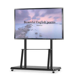 ไวท์บอร์ดอินเทอร์แอคทีฟ LCD ขนาด 75 นิ้ว 4K ระบบแสดงผลสีคุณภาพสูง หน้าจอเกรด A ความละเอียด Ultra HD ระบบสัมผัสอัจฉริยะ IWB สำหรับห้องประชุมระดับไฮเอนด์ - Product Image 5