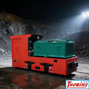 รถจักรไฟฟ้า TC-5T 5 ตัน สำหรับรางรถไฟใต้ดิน ขับเคลื่อนด้วยไฟฟ้า ปลอดมลพิษ ปรับแต่งสเปคได้ - Product Image 4