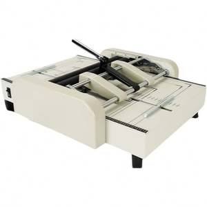 เครื่องเย็บและพับหนังสืออัตโนมัติแบบตั้งโต๊ะ ขนาด A4/A3 ใช้กาวไฟฟ้า สำหรับเย็บเล่มหนังสือขนาดเล็ก - Product Image 5