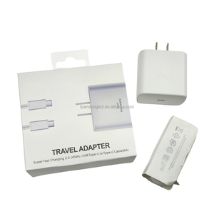 อะแดปเตอร์ชาร์จเร็วพิเศษ45W USB C PD สำหรับ Samsung Note 10 N20 S20โทรศัพท์มือถือเครื่องชาร์จแบบปลั๊ก US